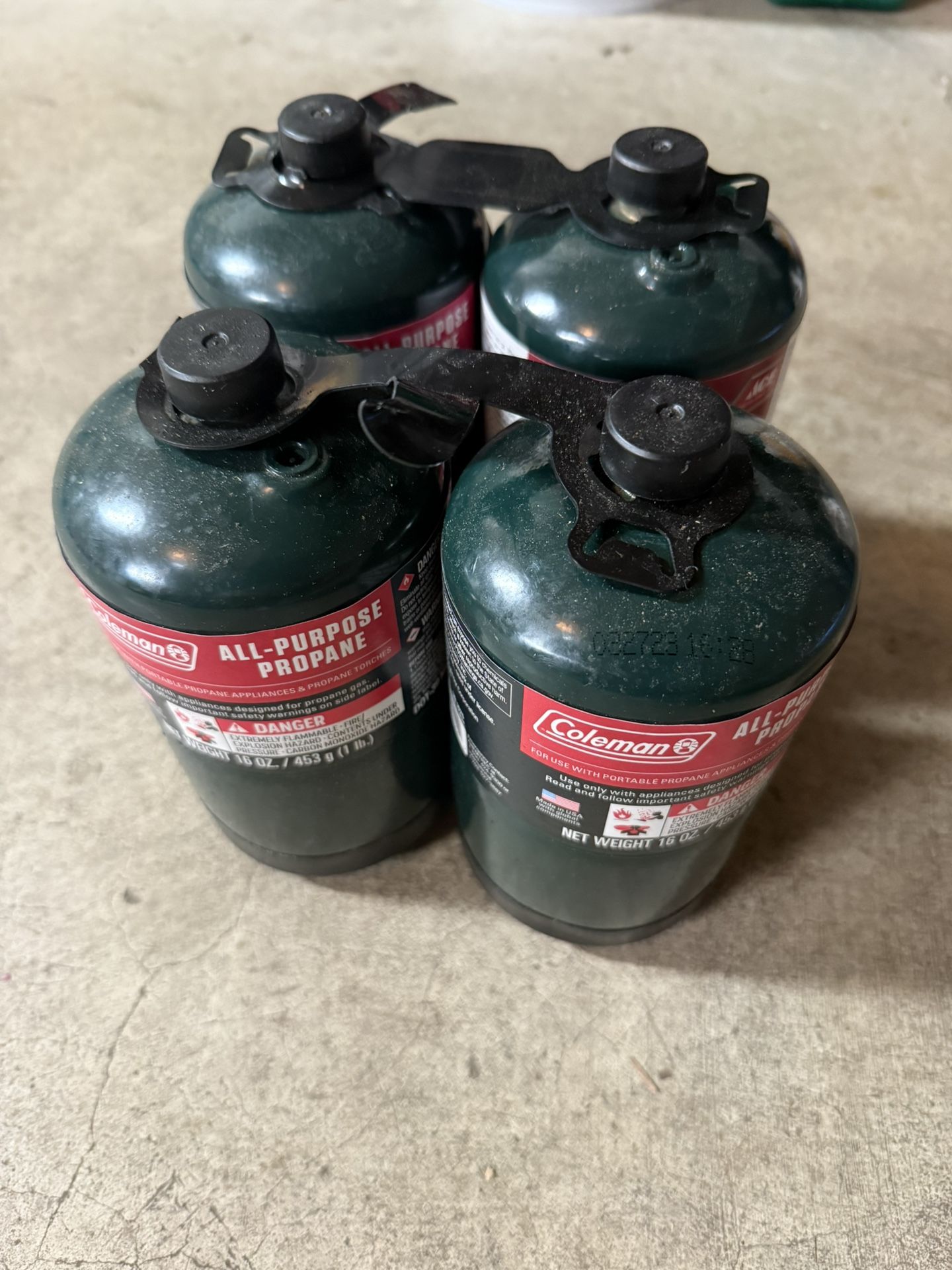 Camping Propane Bottles