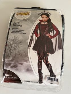 Spirit Dark Beauty Child Halloween Costume Medium 8-10