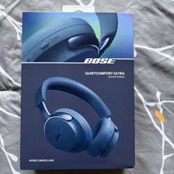 Bose QuietComfort Ultra Gen 1 Lunar Blue Noise Cancelling Headphones *Brand New*