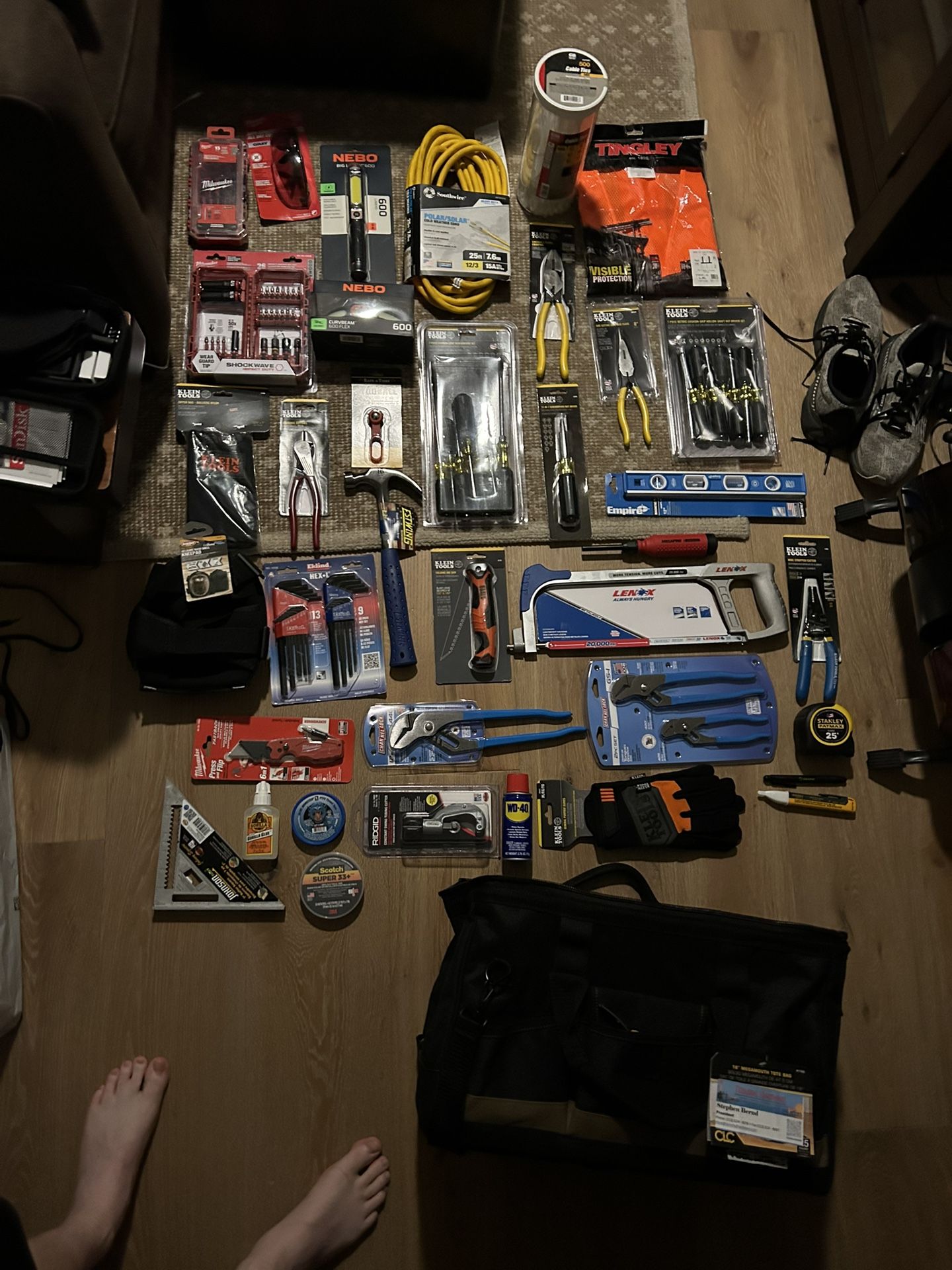 Unopened Bag Of Hand Tools
