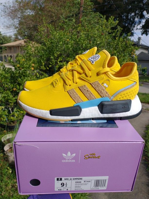 New Adidas NMD_G1 Simpsons Men Size 9.5