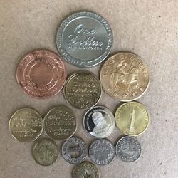 Vintage Souvenir Tokens 
