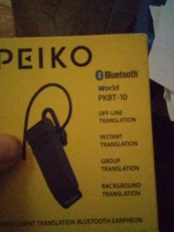 Bluetooth Translator 