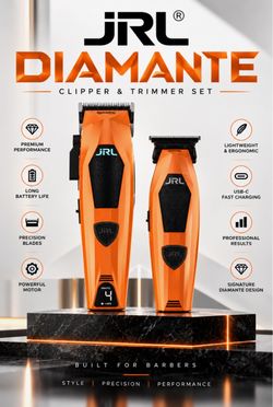JRL Diamante Clipper & Trimmer Set