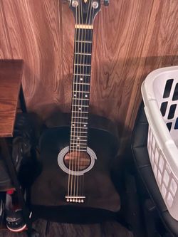 Guitar with stand