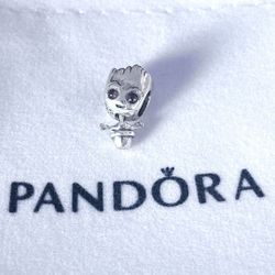 Genuine PANDORA Marvel Guardians of the Galaxy Dancing Baby Groot W/Pouch