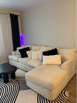 Left L Cream Wayfair Sectional