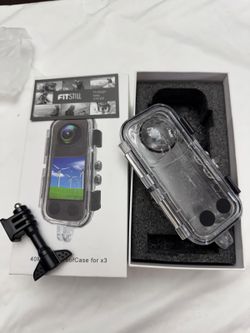 Insta x3 360 camera waterproof seal case
