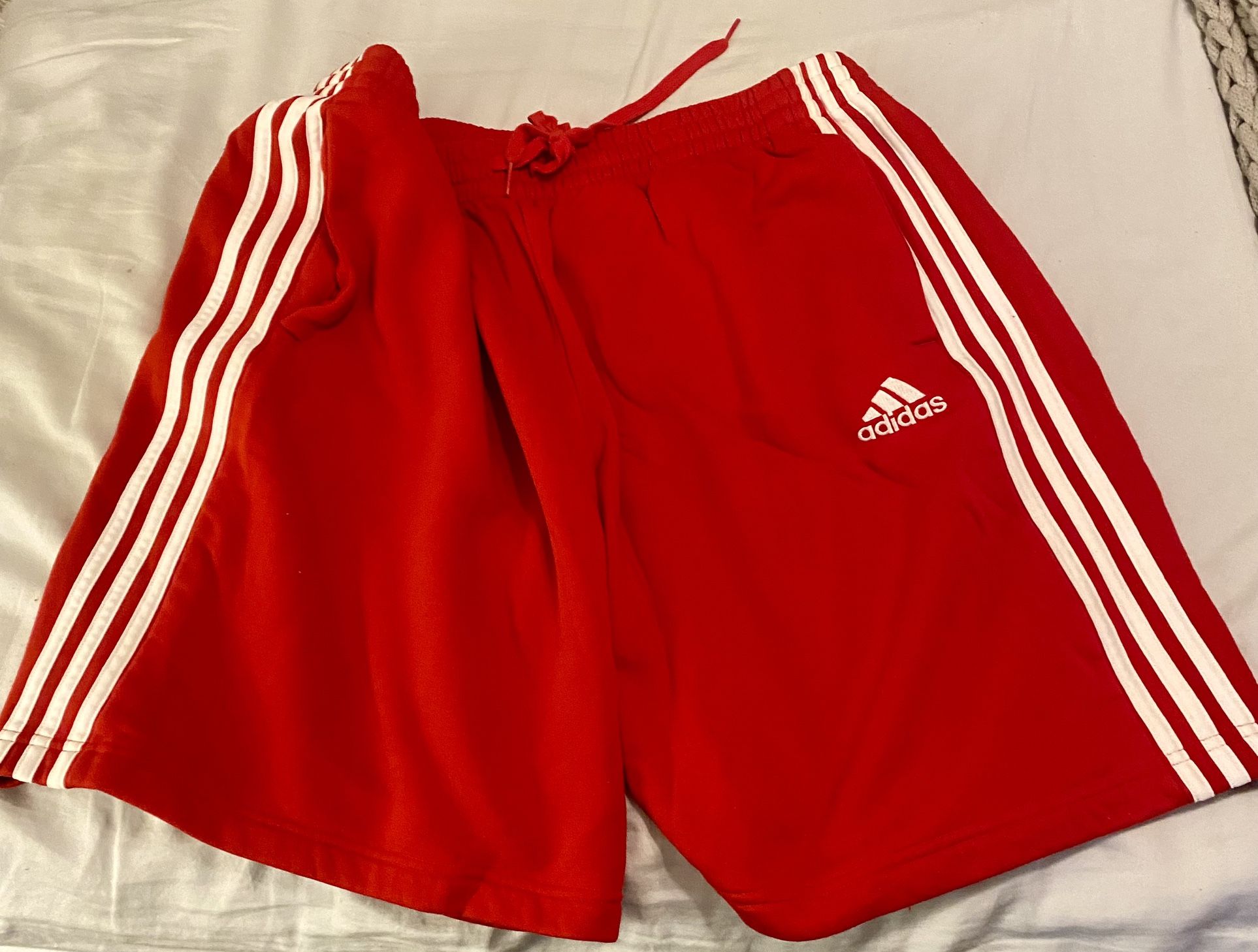 Adidas Red Shorts 2xl
