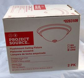 Flushmount Ceiling Fixture (2-pack)