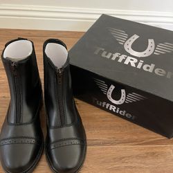 Tuffrider Starter Zip Paddock Boots Child Size 3