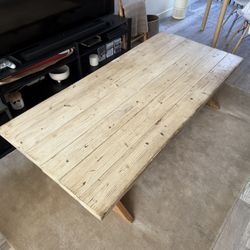 Antique Wooden Coffee Table