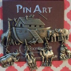 NOAH'S ARK SPOONTIQUES PIN ART