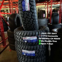 35x12.50R18 LT Atlander R/T Set of Tires Installed and Balanced Set de Llantas Nuevas Instaladas y Balanceadas