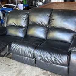 PU Leather Couch