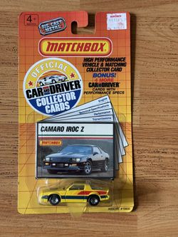 Matchbox Camaro Iroc Z