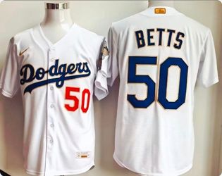 MOOKIE BETTS OR OTHER PLAYER LOS ANGELES DODGERS JERSEY $50.- CASH PLEASE!!!