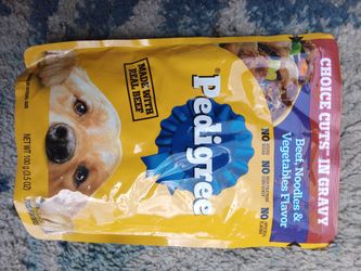 Pedigree dog food 48 pouches