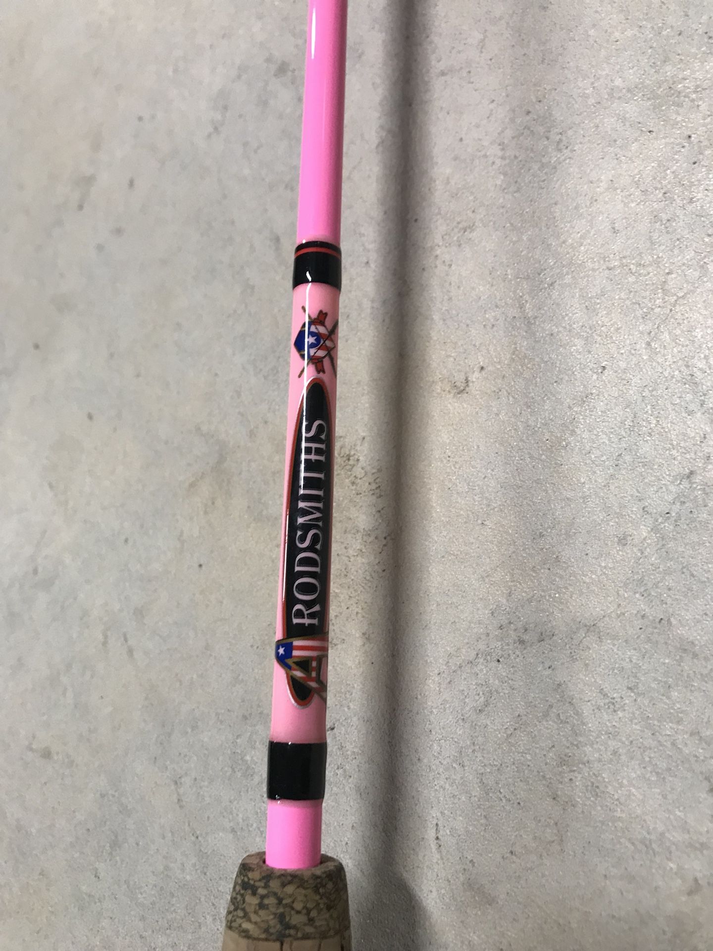 American Rodsmith Pink Lady Rod. It is in great condition and has hardly been used.