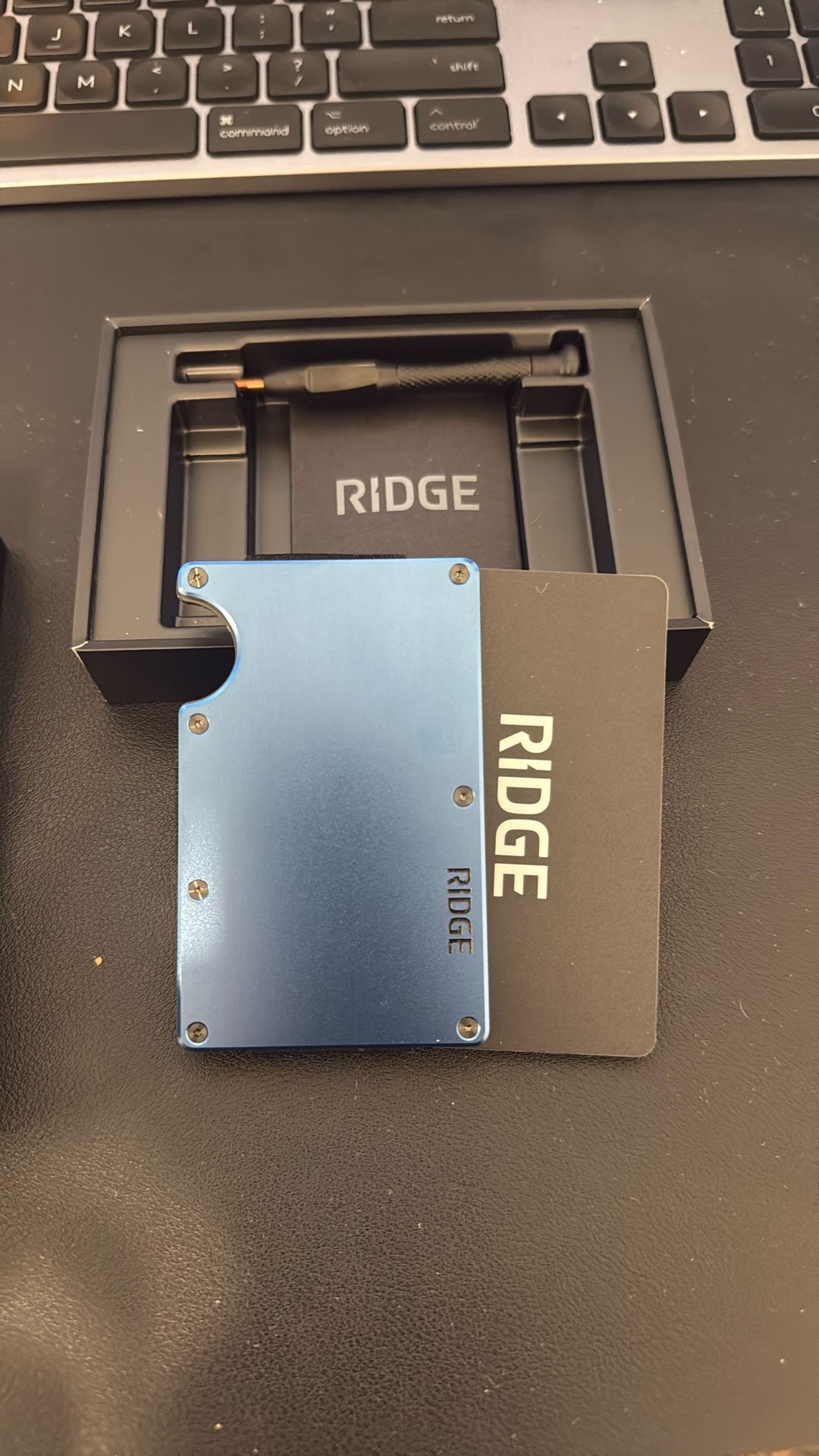 Navy Blue Ridge Wallet