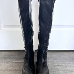 SCHUTZ Black Long Boots  Size 6 / 23