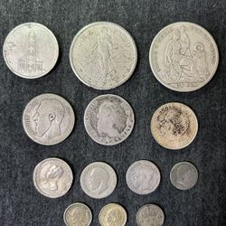 World Silver Coins 