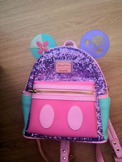 Loungefly Mickey Mouse: The Main Attraction Mini Backpack, Series 4 of 12