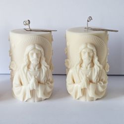 SCENTED PILLAR CANDLES