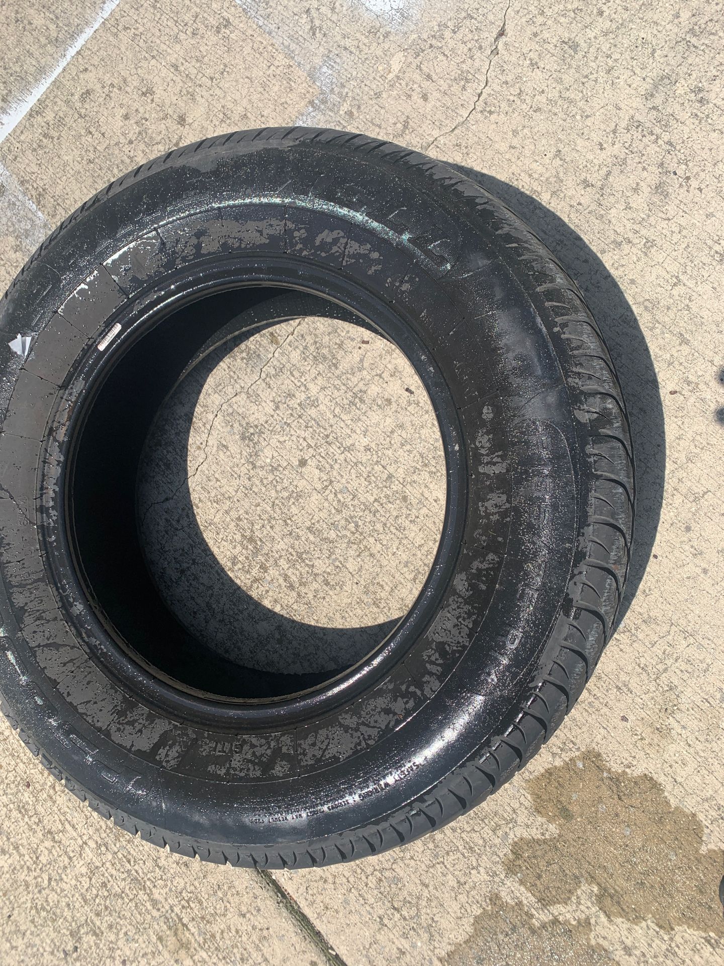 1 Used tire prime well