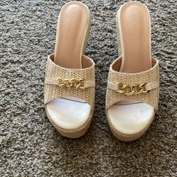 Coutgo Wedges Platform Sandals.  
