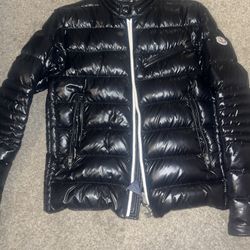 Black Moncler Coat