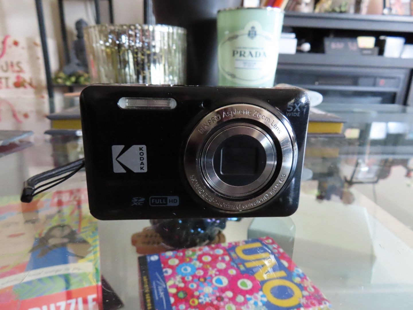 Kodak - PIXPRO FZ55 16.4 Megapixel Digital Camera - Black