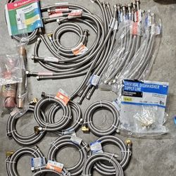 Lots of plumbing and  refrigeration items