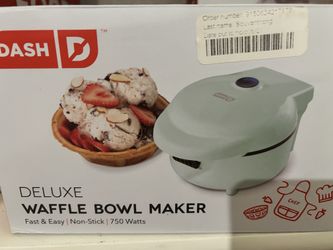 Waffle maker bowl
