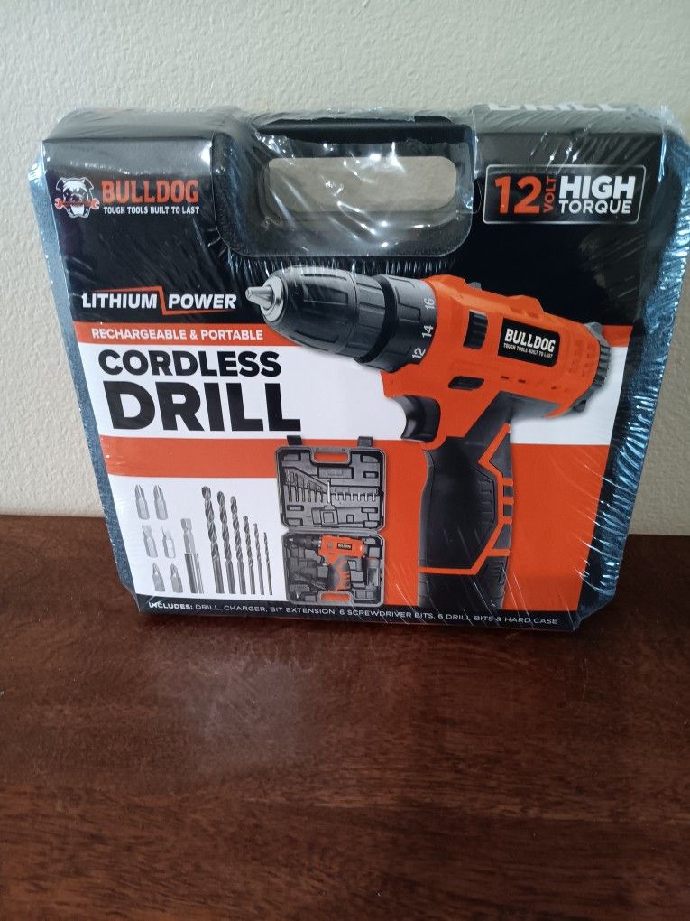 Bulldog cordless drill