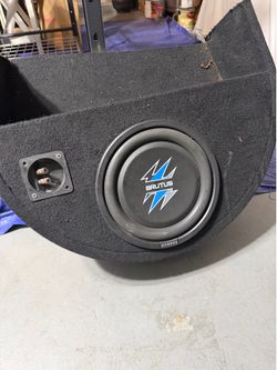 JBL Amp + Hifonics Brutus 8” Subwoofer