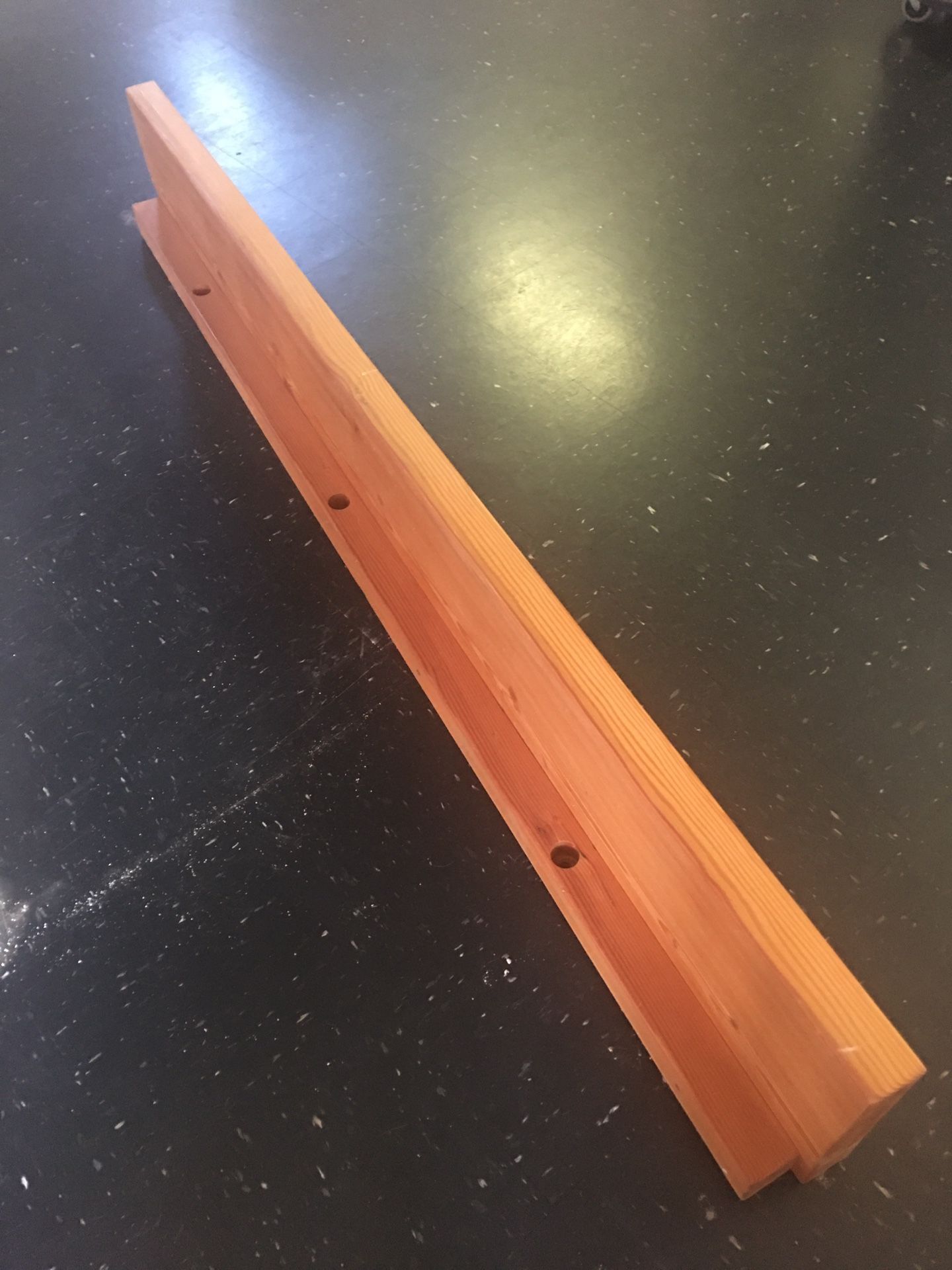 Wood Beam Mantle Shelves