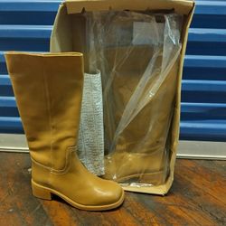 Steve Madden Leather Knee High Boots