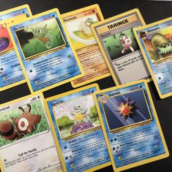 Vintage Pokémon Card Lot