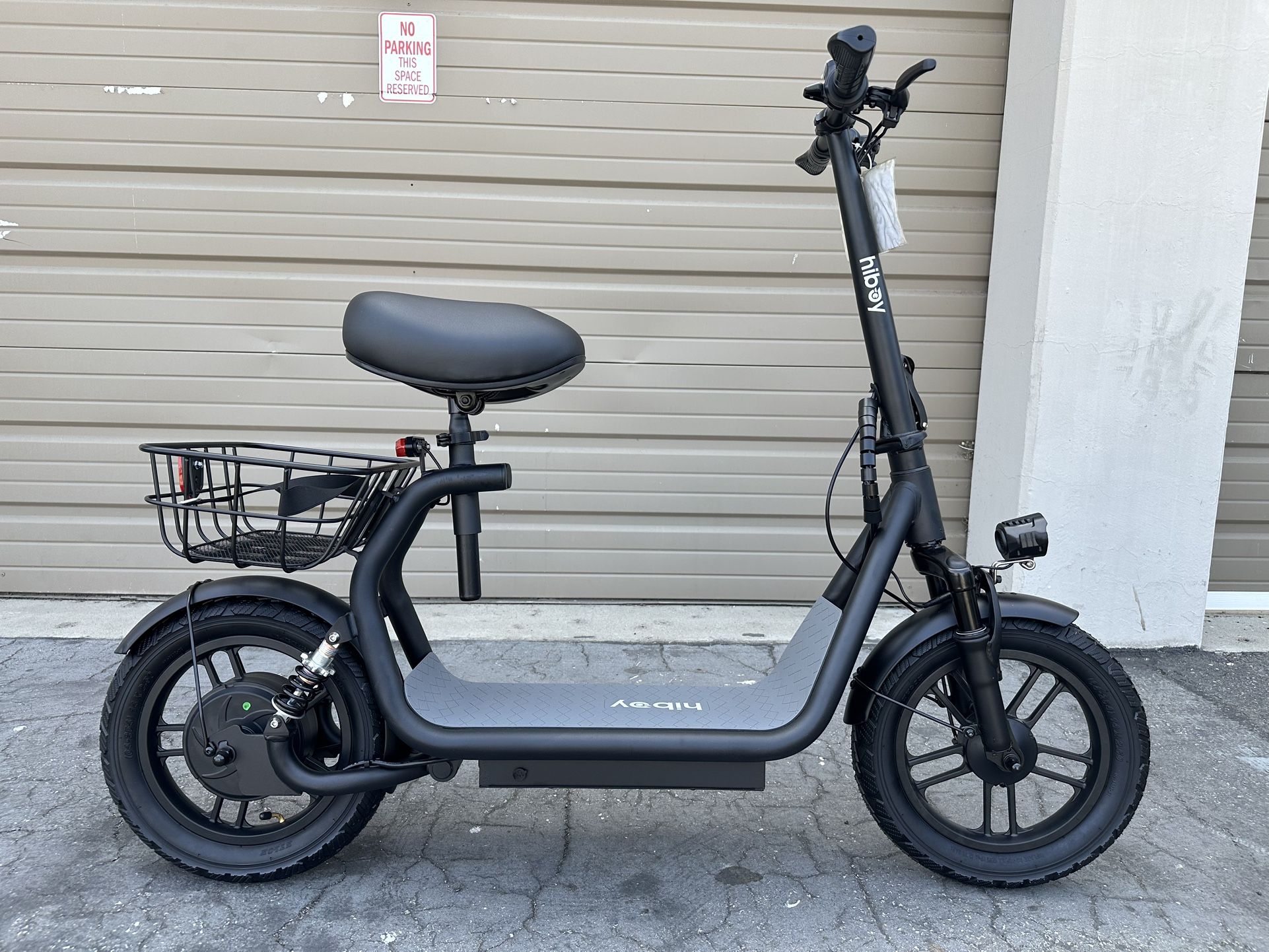 HIBOY Q2 527 Watt Dual Suspension Electric Scooter With Seat