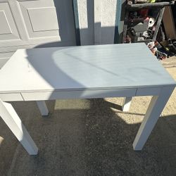 White Small Table 