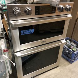 Dacor Stainless Steel Microwave Oven Combination Wall Oven 