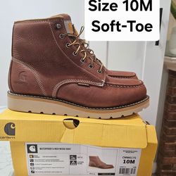 Carhartt Soft Toe Work Boots Size 10