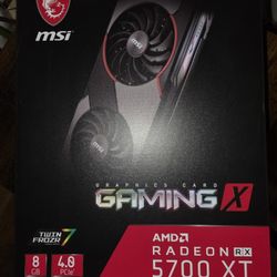 MSI Radeon 5700 XT Gaming x