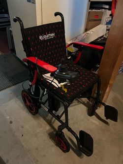 Brand new foldable light electric wheel chair