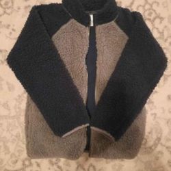 Boys' Sherpa Jacket--Size 10