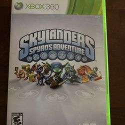 Skylanders Spyro’s Adventure Xbox 360 Side Game 