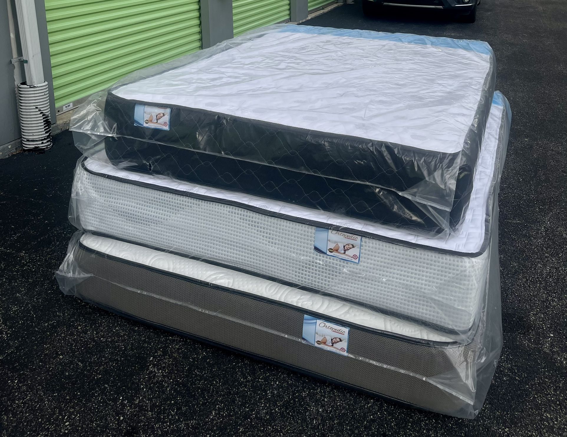 Brand New Queen Size Double Sided Mattress And Boxspring Included > Pay On Delivery π