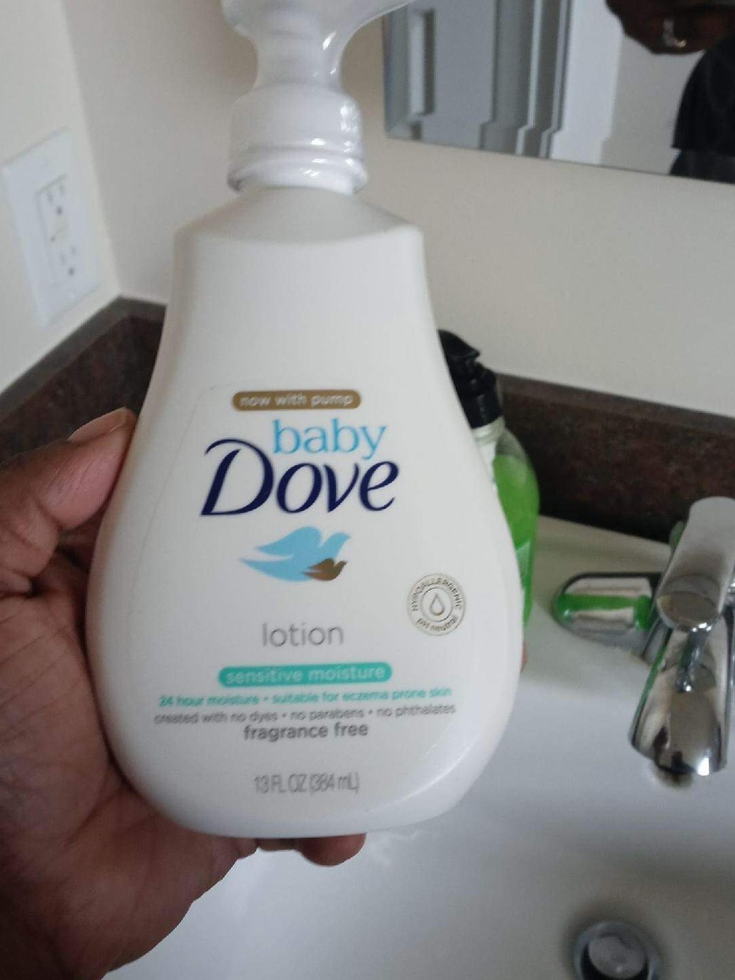 baby dove lotion sensitive moisture