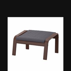 IKEA Brown Poäng Ottoman - Frame Only